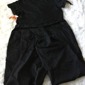 Apple Bottoms Pants - Apple bottom one piece pant romper Apple Bottoms Pants - Apple bottom one piece pant romper